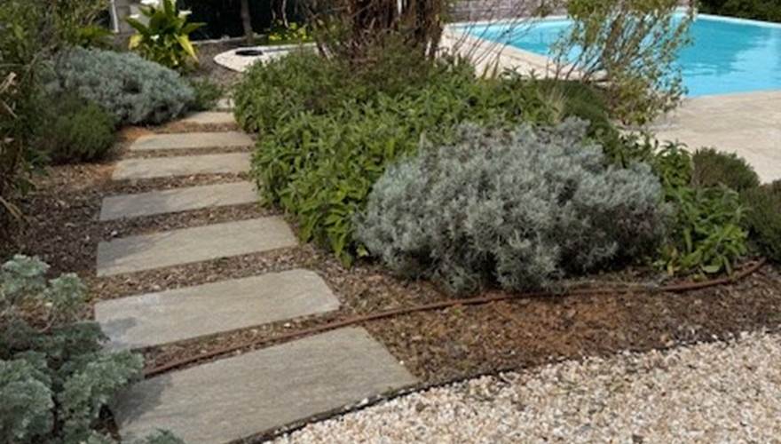 Domaine Lou Bel Azur- Le jardin