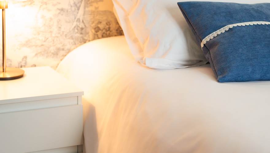 Chambre bleue V gite de charme le Quatre Feuilles proche Puy du Fou