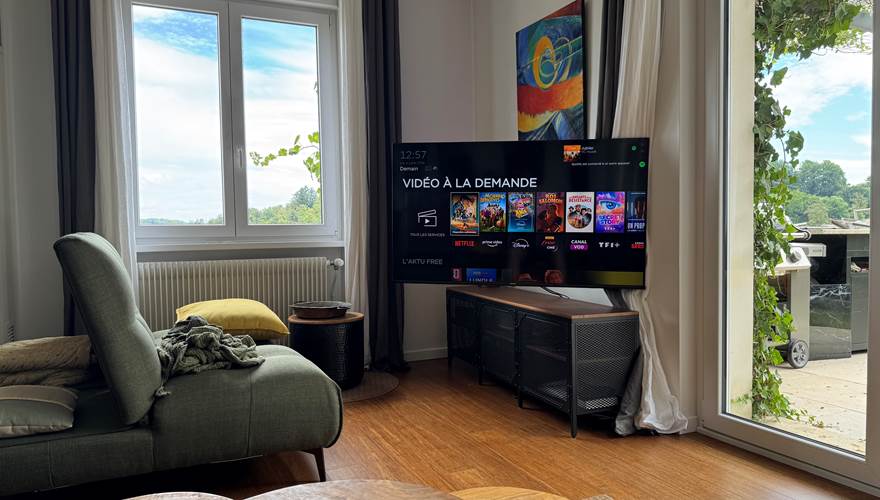 TV grand canape´