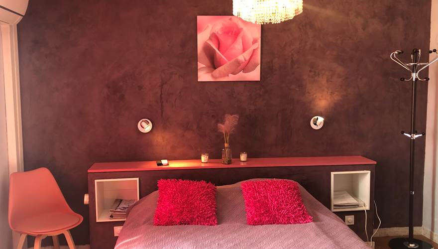 chambre 2, au rdc, lit en 160 + TV