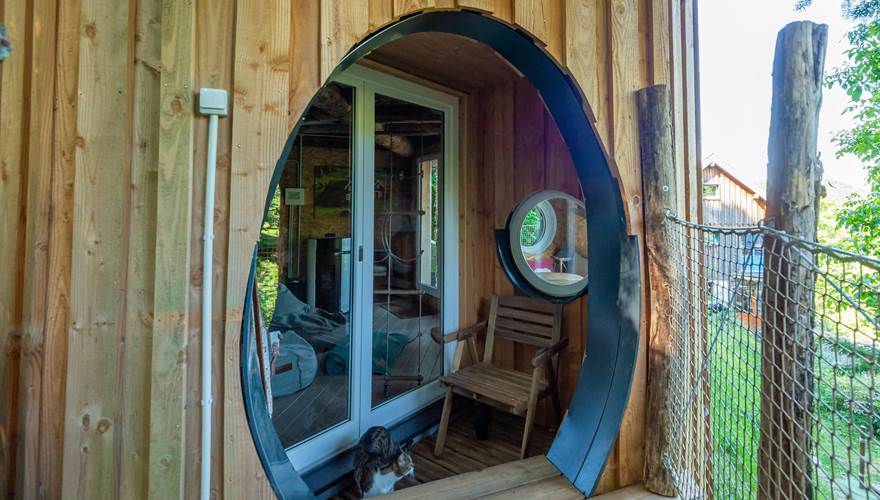 Cabane en bois