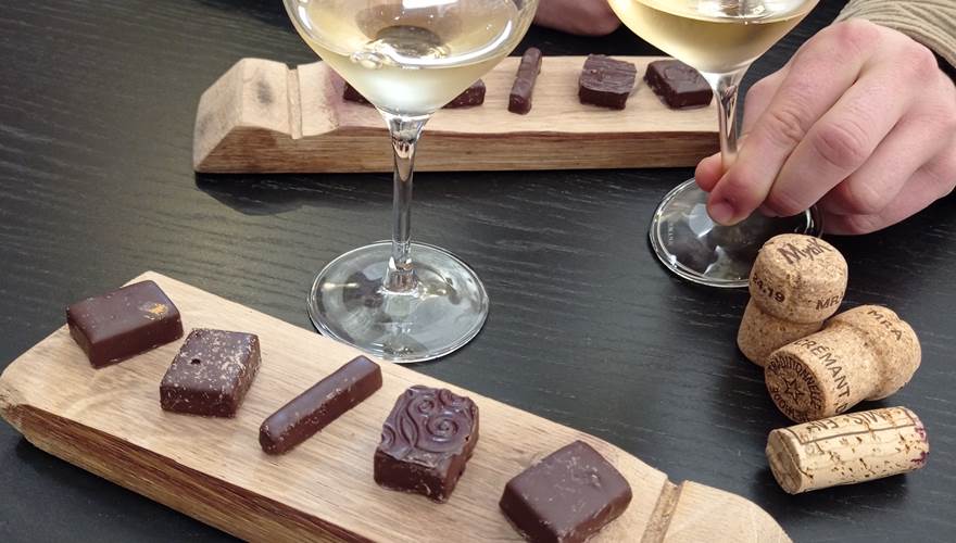 Dégustation vins et chocolats
