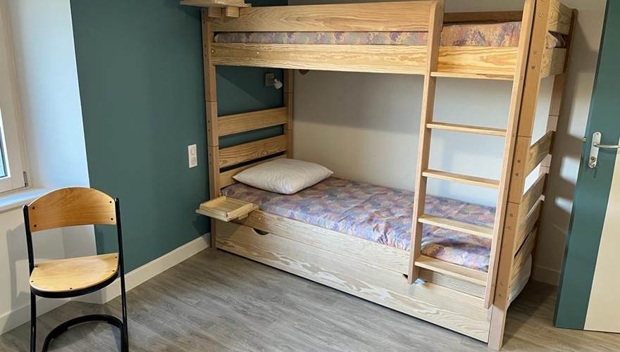 Chambre bleue