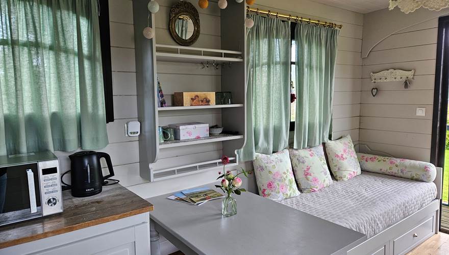 intérieur roulotte