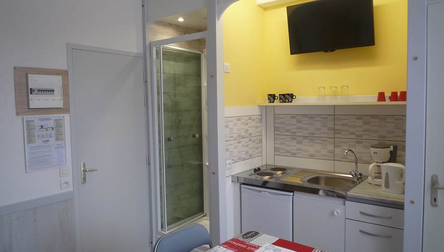 Studio 1415  Pour 2 ou 3 personnes
