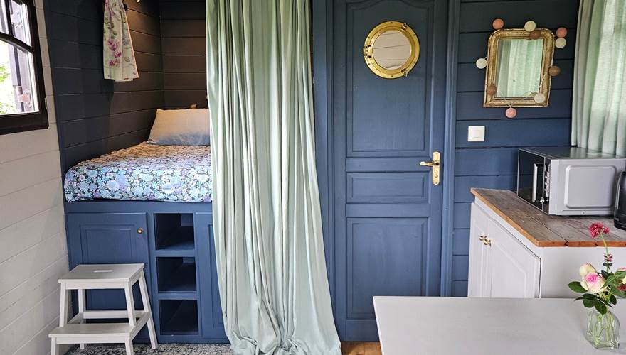 intérieur roulotte