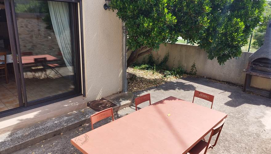 Château Villemagne gîte 1332 espace Terrasse