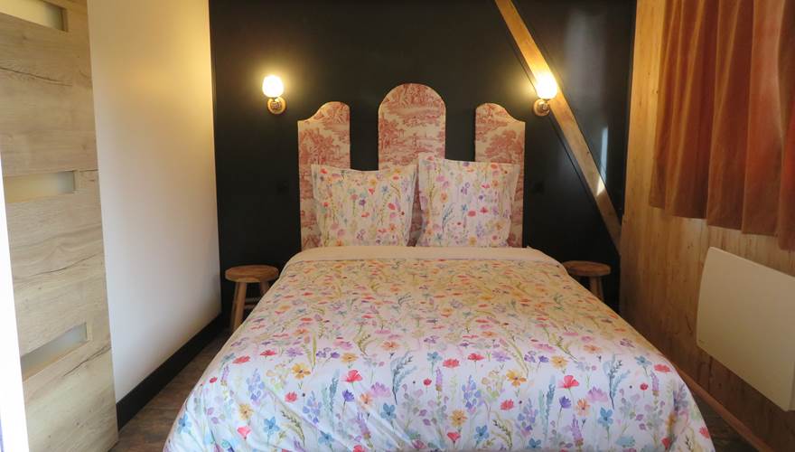 vue jardin de la chambre