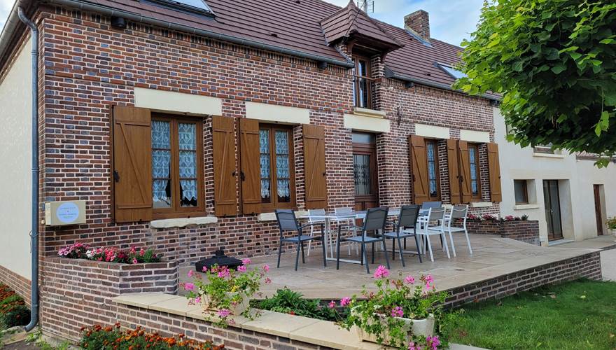 Maison typique champenoise