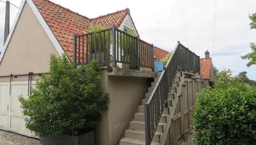 acces par escalier
