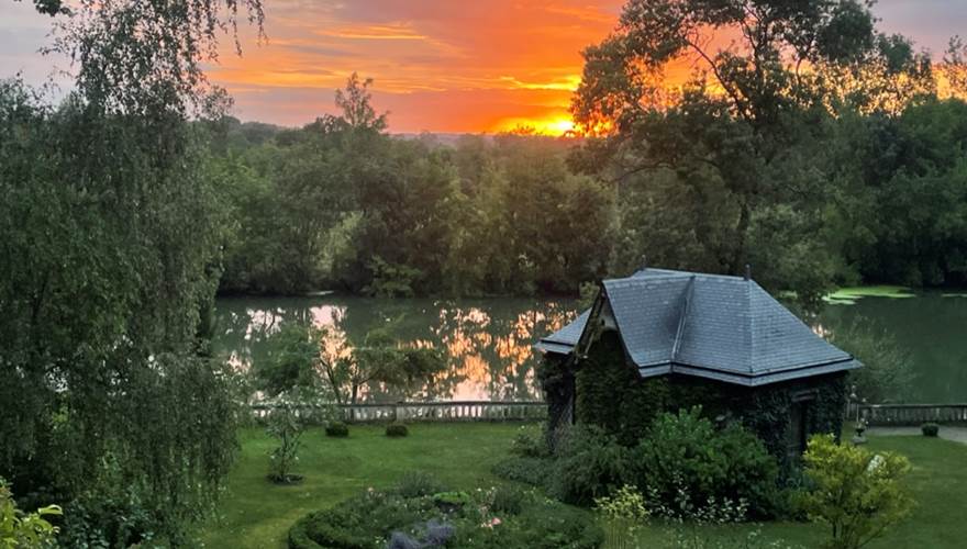 gite de charme-coucher du soleil