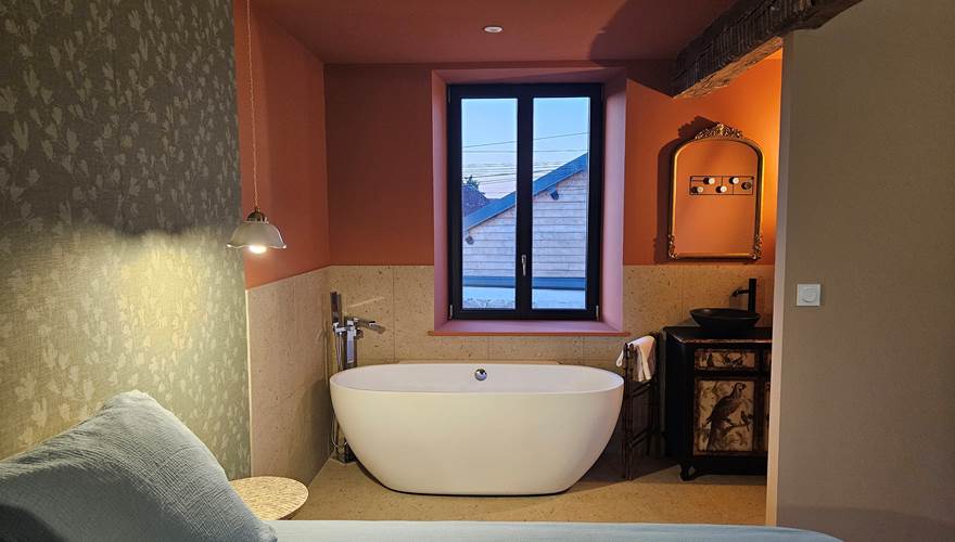 baignoire îlot