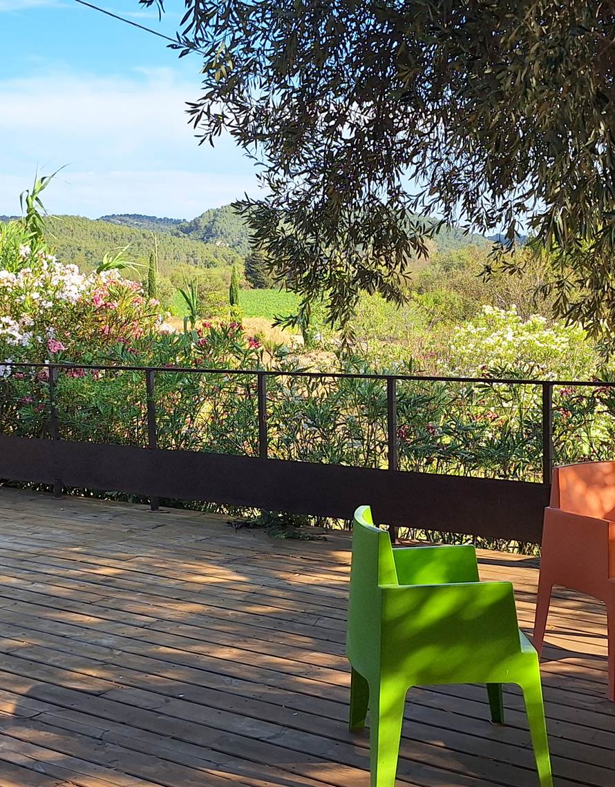 TERRASSE VUE SUR LA NATURE-photo-contact