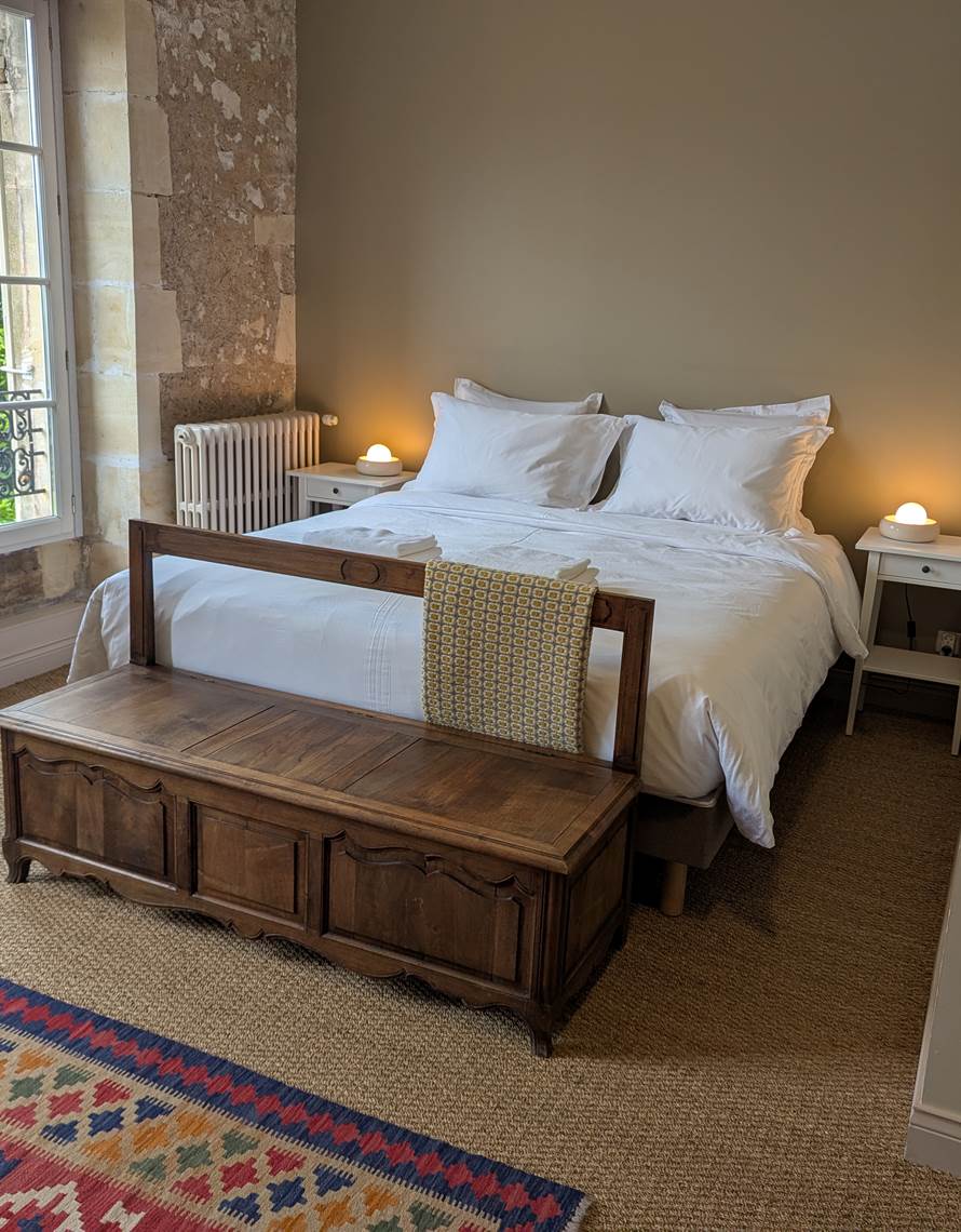 Chambre 2 - Domaine de Chaunac-photo-contact