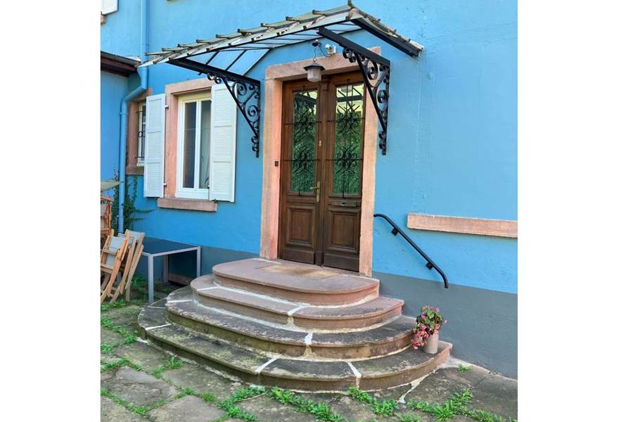 Gite-de-groupe-alsace-vosges-chalet-entrée
