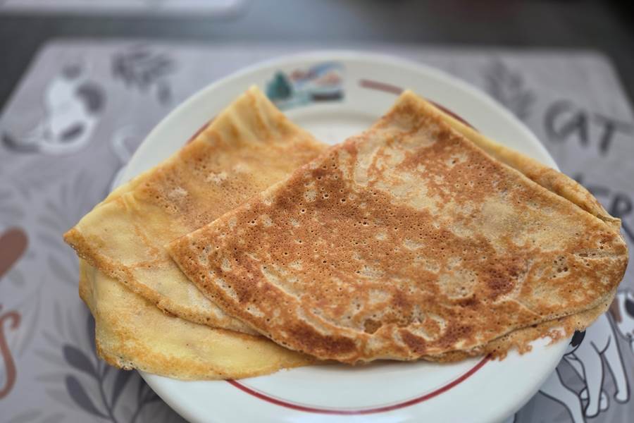 Crêpe au sucre
