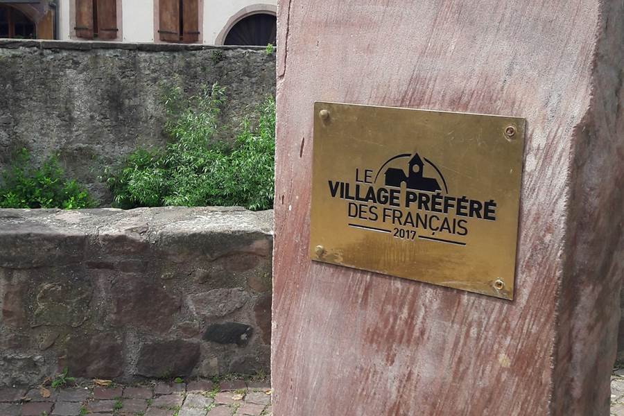 Kaysersberg village préféré des Français (élu en 2017) Et Village très accueillant 2024