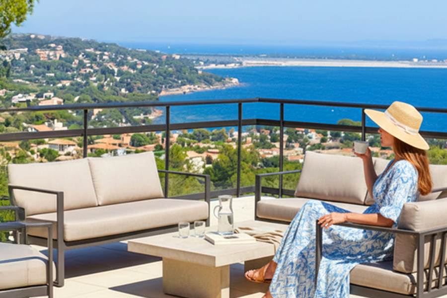 Vue depuis la terrasse