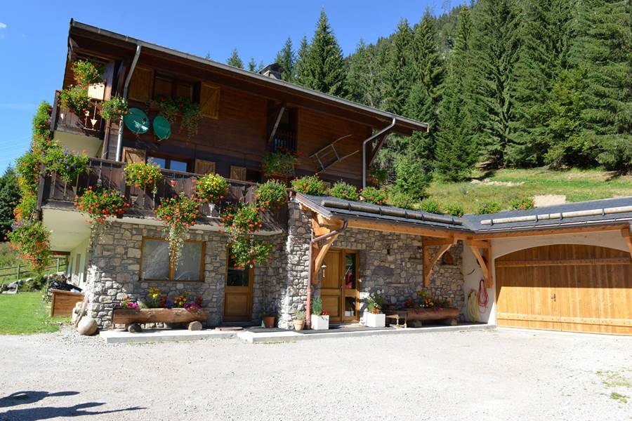 Chalet location 10-15 personnes Chatel, Entrée