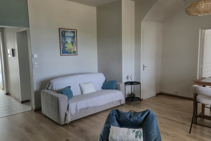 Séjour canapé lit confort