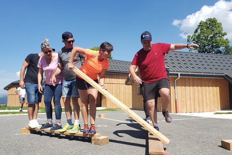 Olympiades aux Gites des 3 sapins à proximité de Chambéry