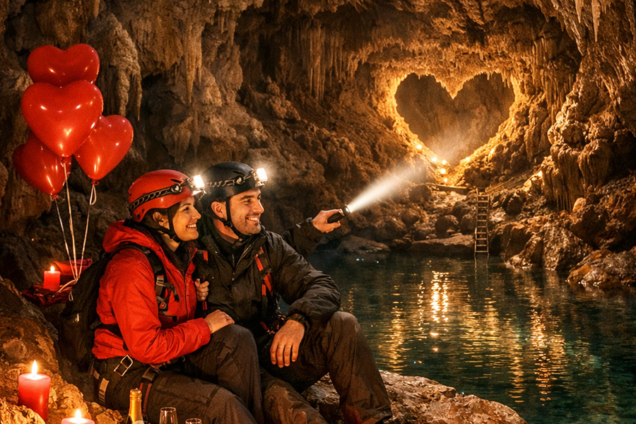 Image speleo st valentin