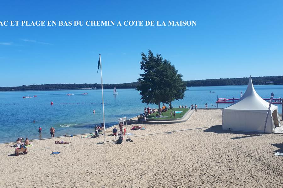 Lac de l'eau d'heure plage