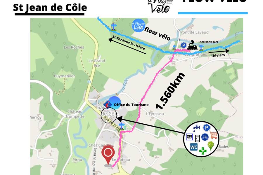 Carte d'accès - Grange de la Côle