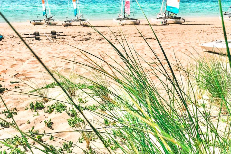 Cours de voile avec l'UCPA au Letty Mer Blanche Bénodet