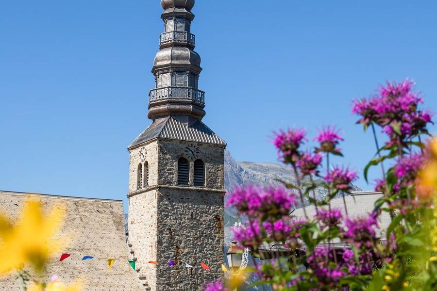 L'église baroque de Combloux