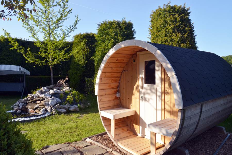 Insolites Chimay sauna