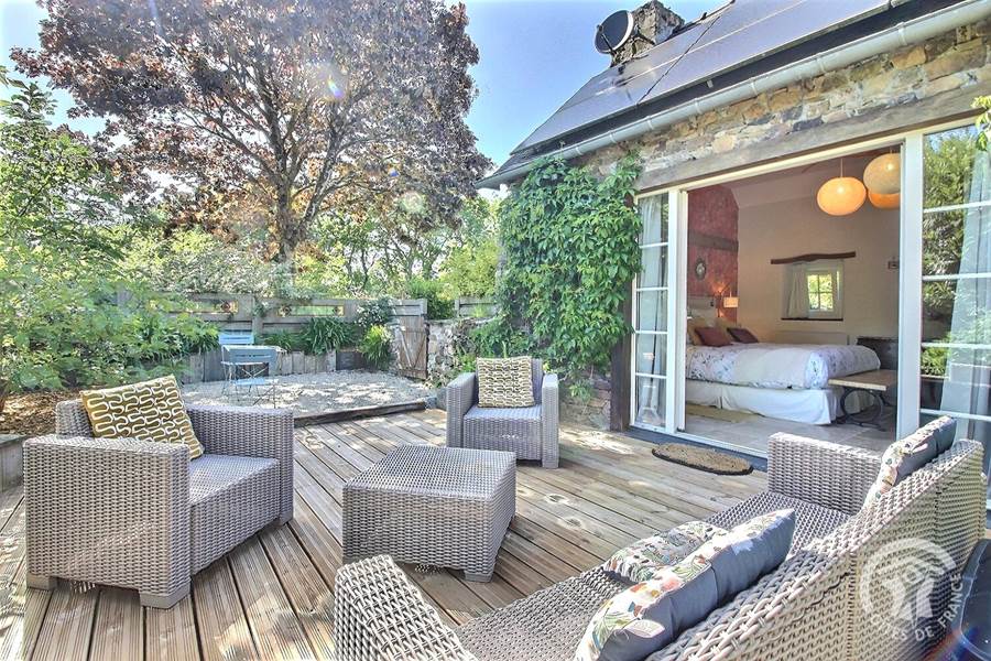 Kergroaz Maner Paimpol Bréhat Terrasse Le Cottage