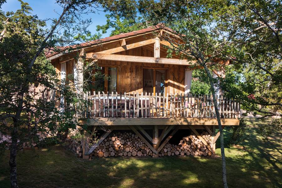 Vue Extérieure - Cabane EPICEA