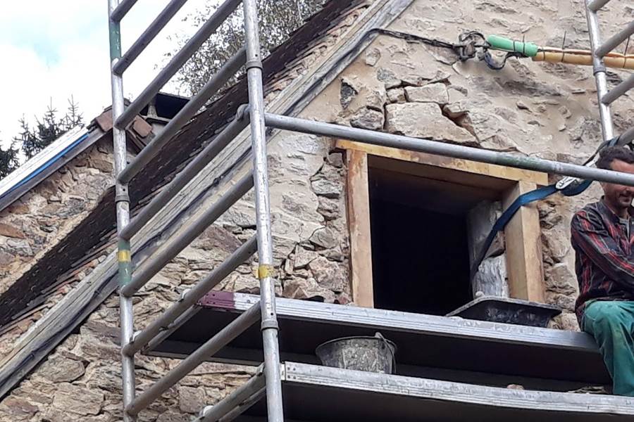remplacer une fenêtre, raam wisselen, change windows