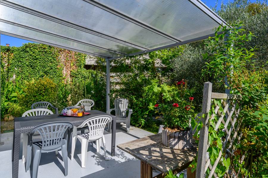 Terrasse sur jardin
