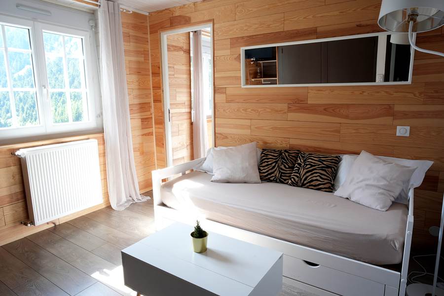 Chambre spacieuse – esprit chalet