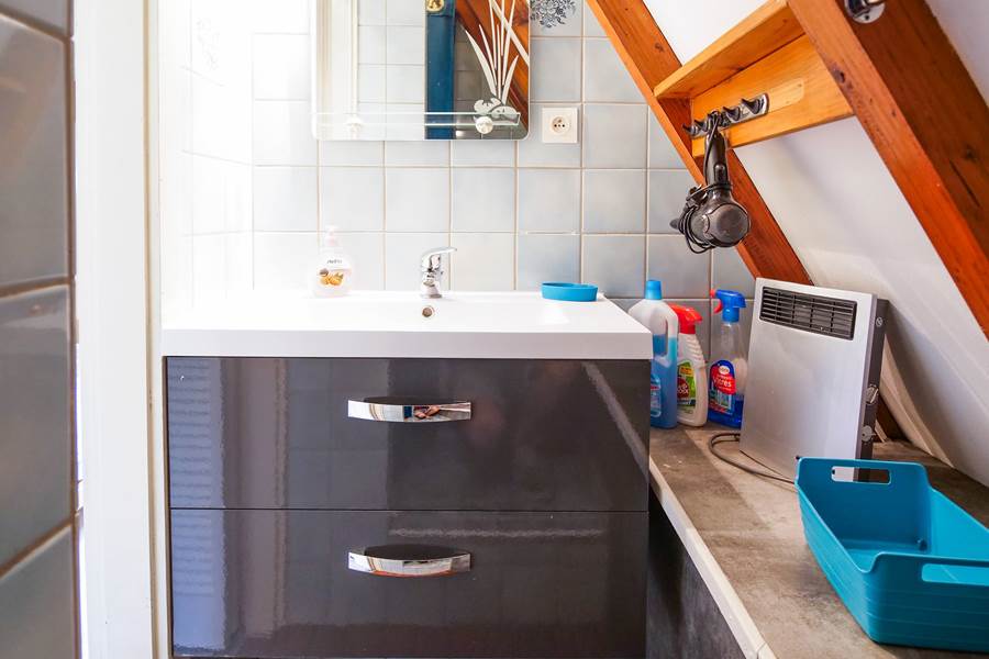 La salle d'eau  attenante à la chambre