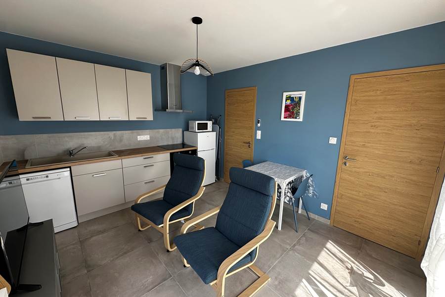 Logement 1 LE MAINE LOREVA CONSTANT vue piece de vie