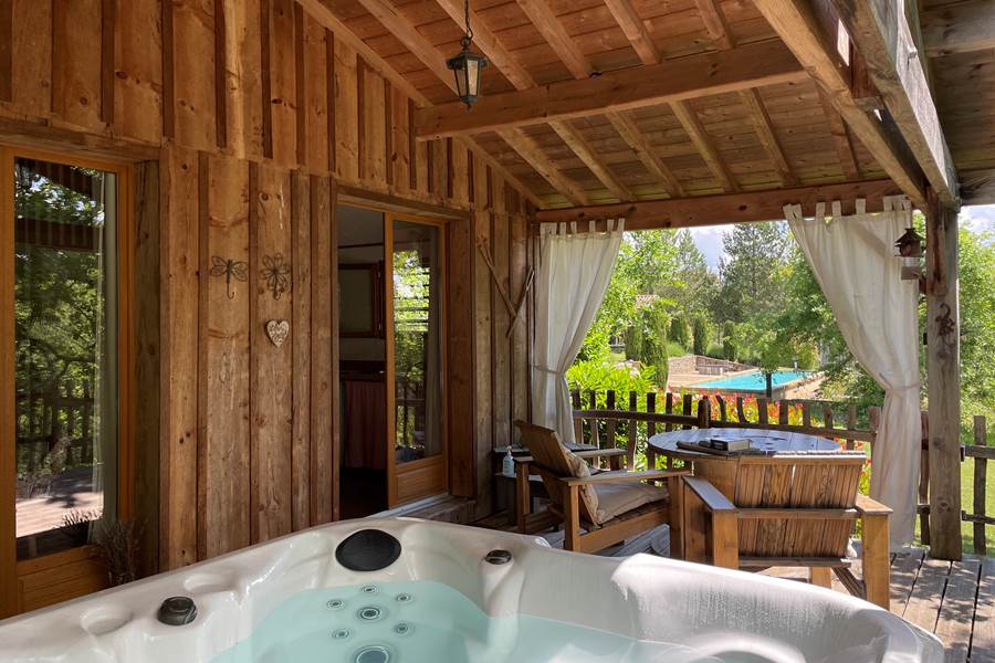 Terrasse 2025 & Spa & Piscine - Cabane EPICEA