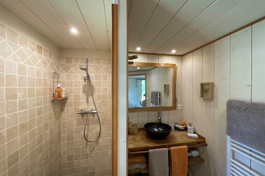 Douche à l'italienne - Cabane EPICEA