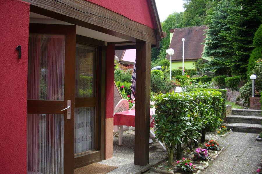Entrée du pavillon