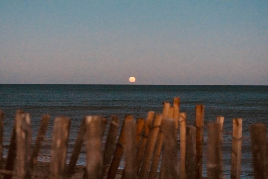 La plage LEVE DE LUNE