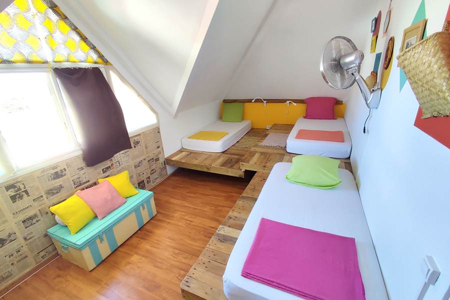 Dortoir vue mer - Terre Sainte - Saint Pierre