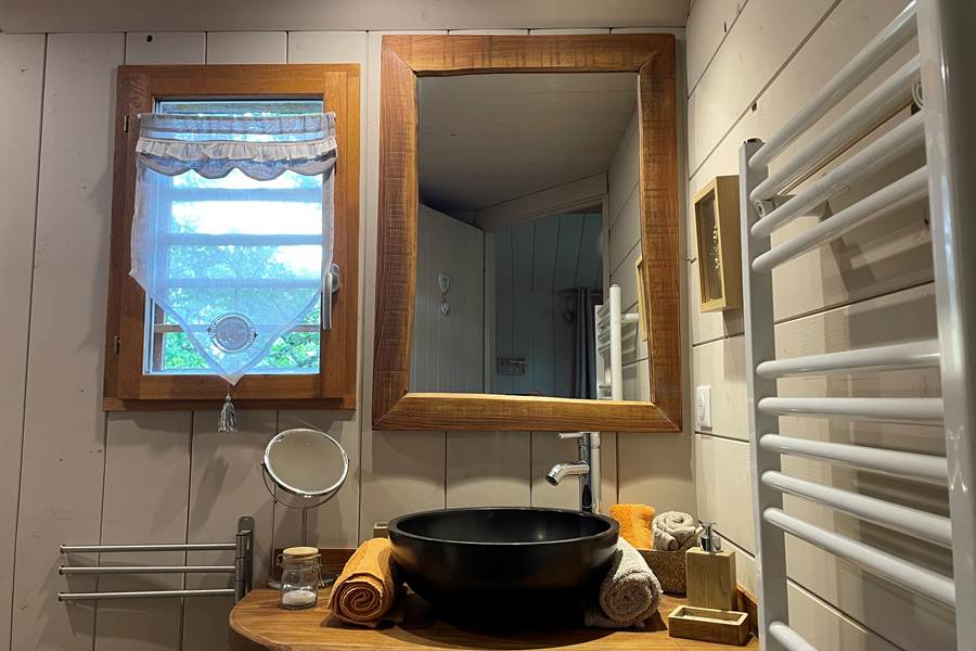 Salle d'eau - Cabane MELEZE