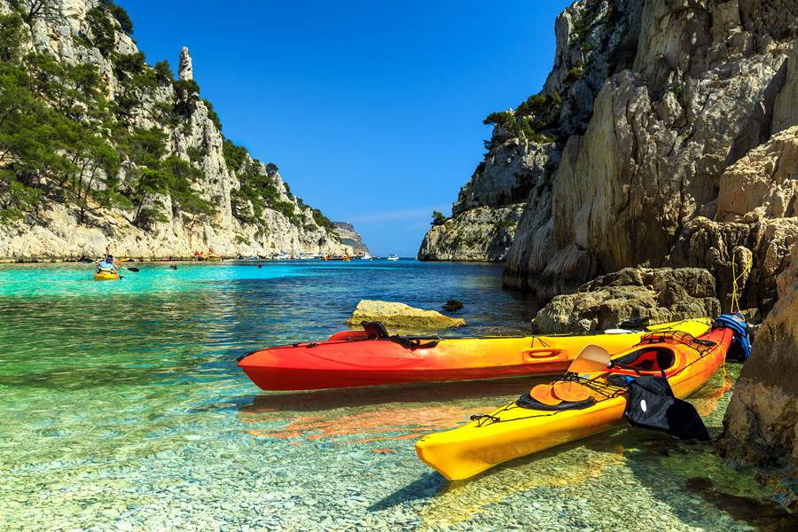 CALANQUE EN VAU KAYAK