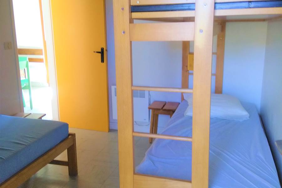 Gite-7 personnes-chambre avec lits superposés