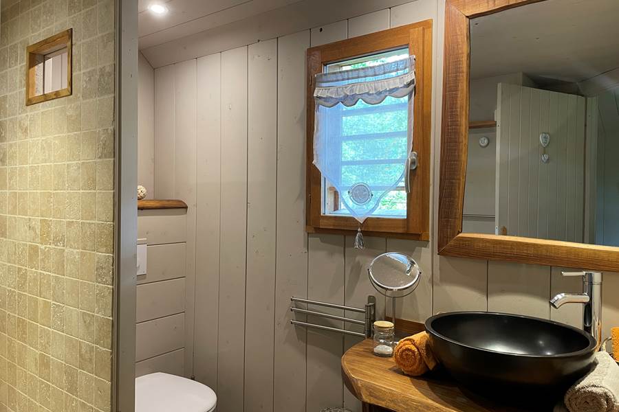 Salle d'eau - Cabane MELEZE