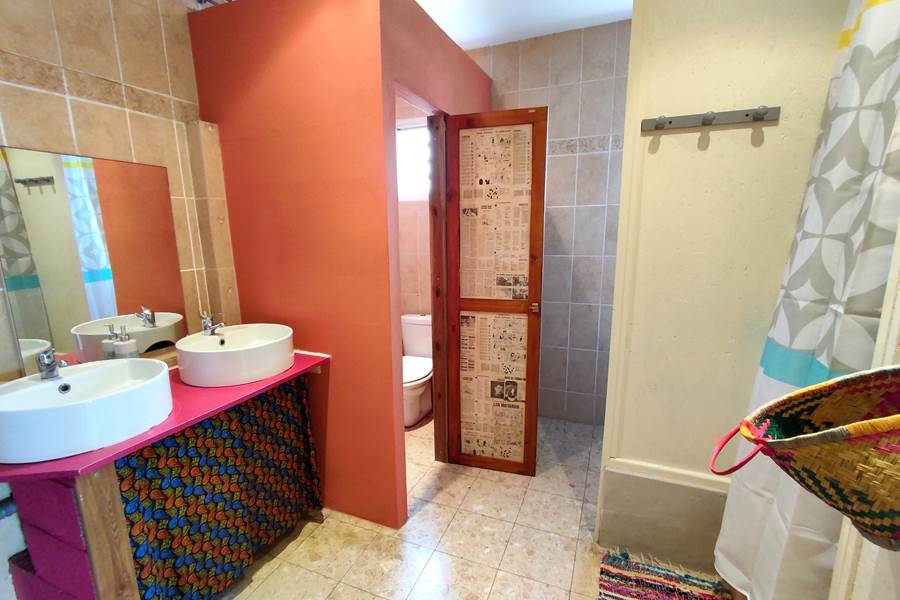 La salle de bain à partager