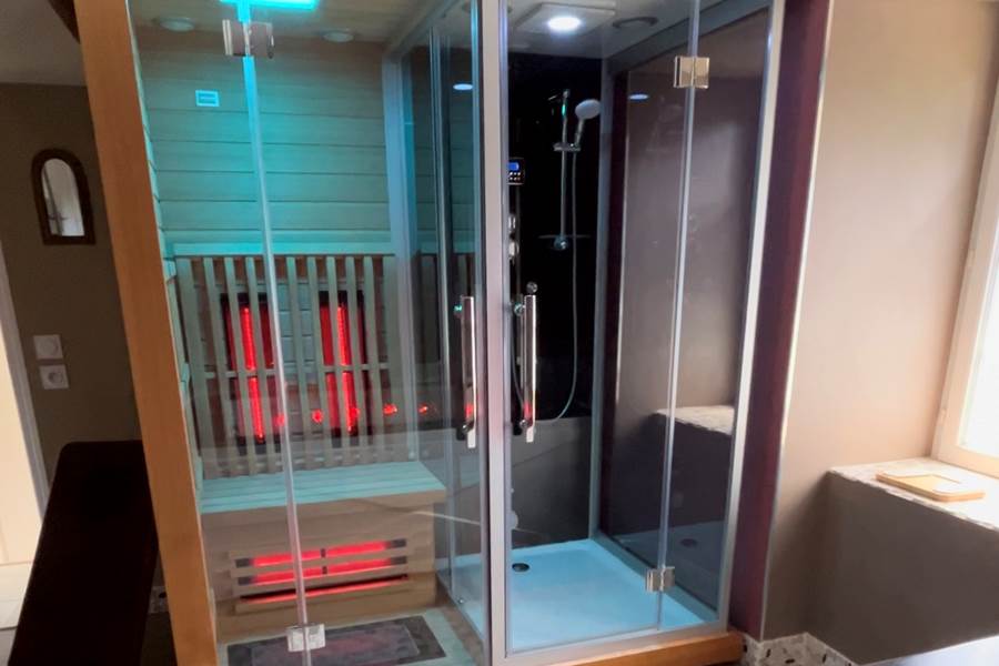 Sauna Infra-rouge & Douche-hammam - Le Domaine Enchanté-photo-page