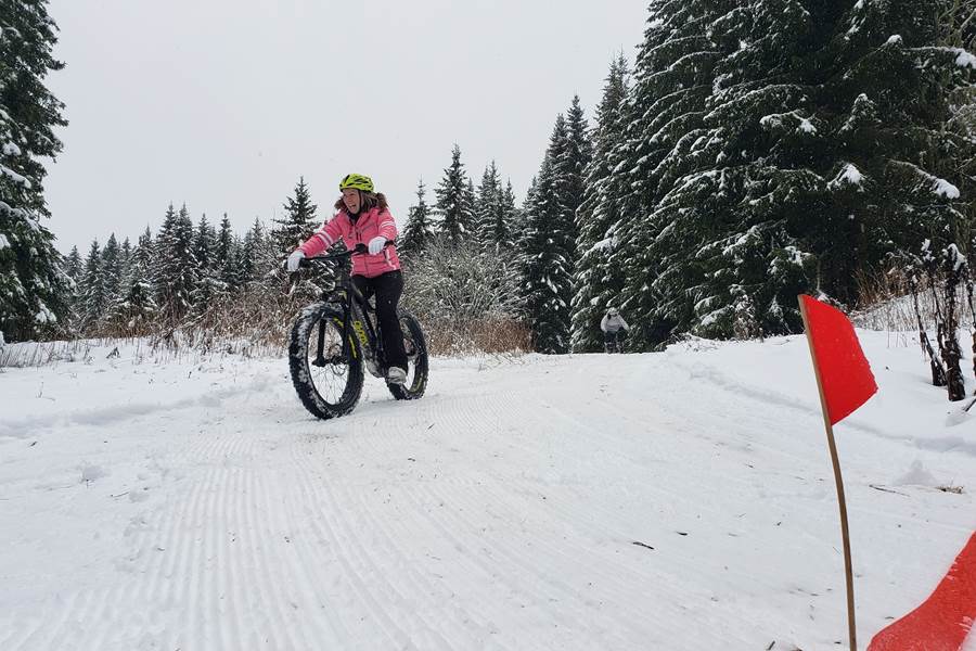 Biathlon vtt et tir à la carabine au Revard